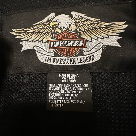 Harley-Davidson Vented Skulls Riding Jacket - Picture 5 of 9